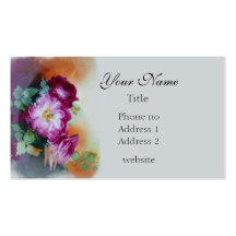 Victorian suave subió tarjetas de visita