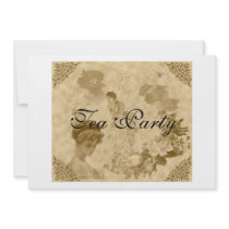 Victorian Tea Party Invitation