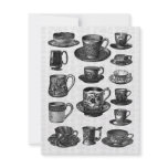 Victorian Tea Party Custom Announcement