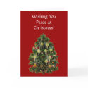 Victorian Tree Christmas Card by JKeezel Victorian Tree Christmas Card