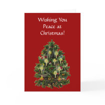 Victorian Tree Christmas Card