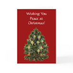 Victorian Tree Christmas Card