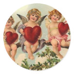 `Victorian valentine cuipid Sticker's