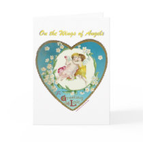 Victorian Valentine On the Angels of Angels Gifts cards