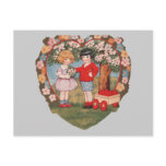 Victorian Valentine Postcard