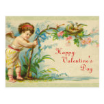 Victorian Valentine Postcard