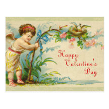 Victorian Valentine Postcard