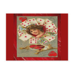 Victorian Valentine The Queen Of Hearts Post Cards