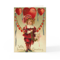 Victorian Valentine's Day Card