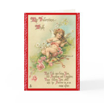 Victorian Valentine's Day Card
