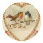 Victorian Valentine's Day Stickers