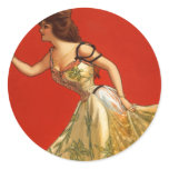 Victorian Vaudeville star Anna Held (1899) stickers