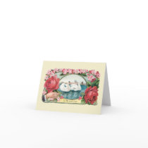 Victorian Vintage Art Greeting Card