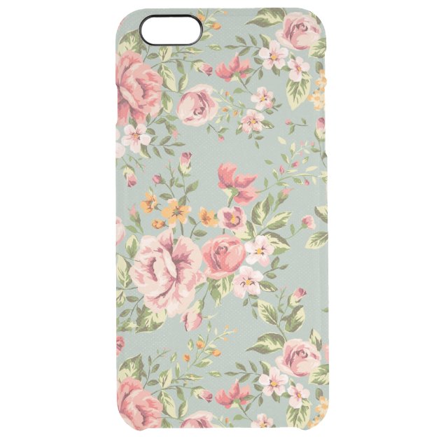 Victorian Vintage Garden Feminine Floral Uncommon Clearlyâ„¢ Deflector iPhone 6 Plus Case