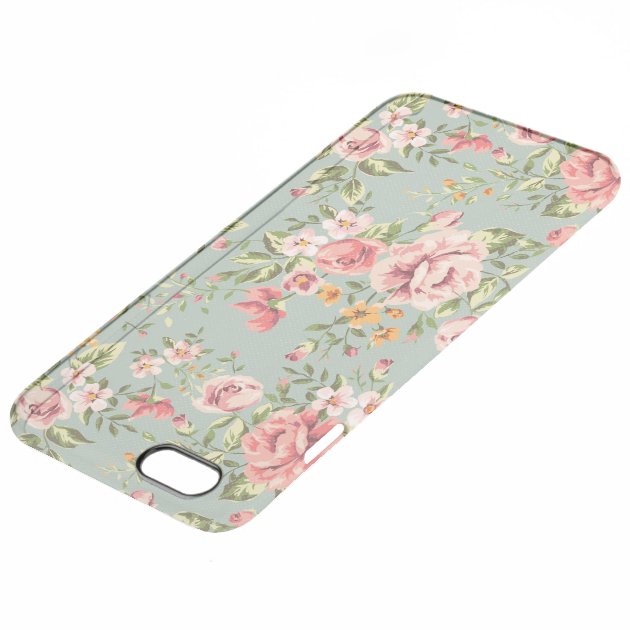 Victorian Vintage Garden Feminine Floral Uncommon Clearlyâ„¢ Deflector iPhone 6 Plus Case-3