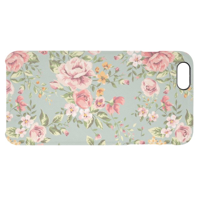 Victorian Vintage Garden Feminine Floral Uncommon Clearlyâ„¢ Deflector iPhone 6 Plus Case-5