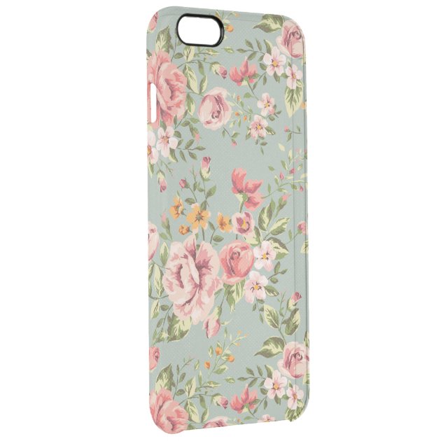 Victorian Vintage Garden Feminine Floral Uncommon Clearlyâ„¢ Deflector iPhone 6 Plus Case-2