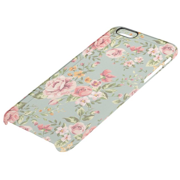 Victorian Vintage Garden Feminine Floral Uncommon Clearlyâ„¢ Deflector iPhone 6 Plus Case-4