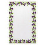 Victorian Viola Garden Stationery