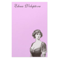 Victorian Vixen Letterhead Paper Customizable stationery
