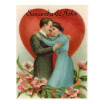 Victorian Wedding Save the Date Post Card