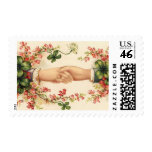 Victorian Wedding Shamrock Postage postage