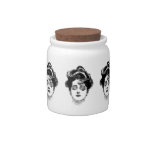 Victorian Woman Candy Dish