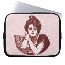 Victorian Woman laptop sleeves