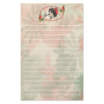 Victorian Woman Stationery