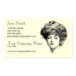 Victorian Women Business Cards