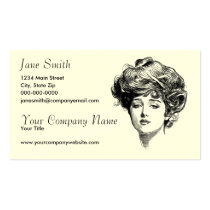 Victorian Women business cards