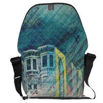 artsprojekt, Rickshaw messenger bag with custom graphic design
