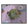 surreal, space, planet, fantasy, digital,