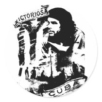 Victoriosa Cuba Round Stickers