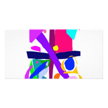 Victorious Olympic Soccer Game on TV Picture Card