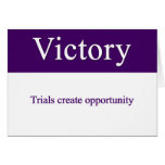 Victorious over challenges