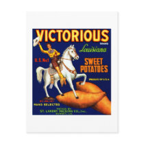 Victorious Sweet Potatoes postcards by AllVintage Victorious Sweet Potatoes postcards