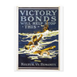 Victory Bonds will help stop this World War 1 1918 Postcards