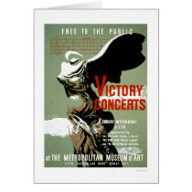 Victory Concert Met NYC 1938 WPA cards