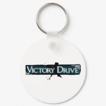 Victory Drive Keychain by victorydrive Victory Drive Keychain