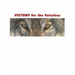 VICTORY for the Voiceless T-shirt (Wolf)