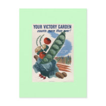 Victory Garden postcards by Politictees Victory Garden postcards