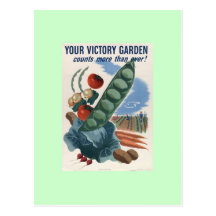 Victory Garden Postcards