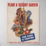Victory Garden Vintage Poster posters