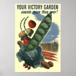 Victory Garden Vintage Poster