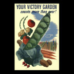 Victory Garden Vintage Poster posters