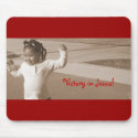 Victory in Jesus! mousepads