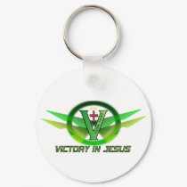 VICTORY KEYCHAIN by victoryvisions VICTORY KEYCHAIN
