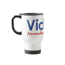 Victory Obama Wins 2008 Coffee Mug