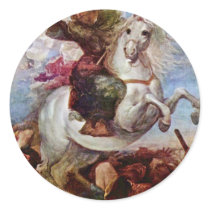 Victory Of St. James The Apostle On The Moors, Spa Sticker